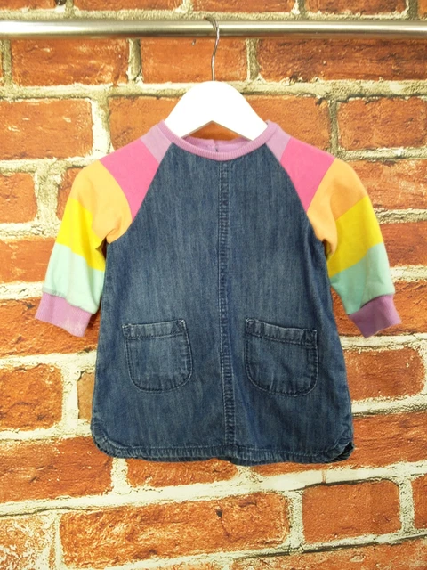 PACCHETTO BAMBINE ETÀ 3-6 MESI NEXT M&S ecc. SET ABITI LAVORATO A MAGLIA DENIM NEONATO 68CM 4