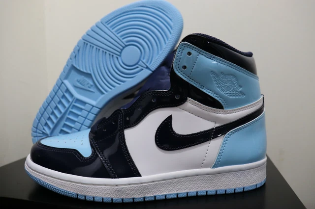 Women's Air Jordan 1 High OG Blue Chill UNC Patent Size 6.5 Brand New CD0461-401 Women's Air Jordan 1 High OG Blue Chill UNC Patent Size 6.5 Brand New CD0461-401