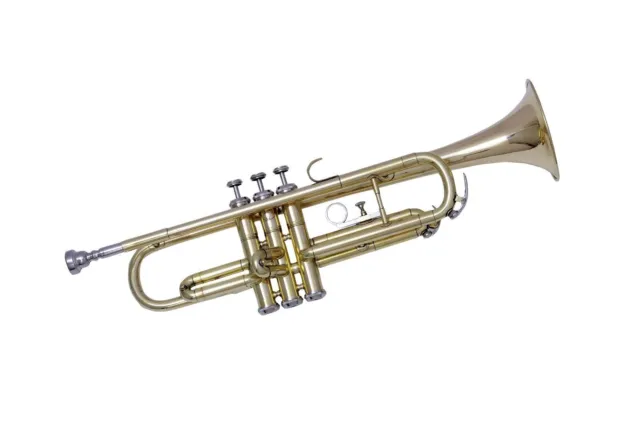 SALE !! TRUMPET New Top Great STUDENTS New Brass Bb Trumpet Free Case+MOUTHPIECE