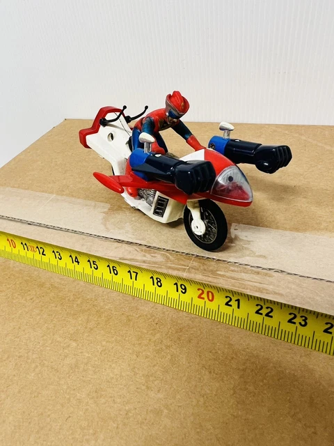 Jouet Vintage Popy – Tetsuya Jet Bike Pour Great Mazinger – Japon, Années 80