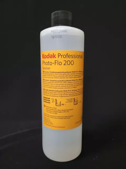 Kodak Photo-Flo 200 Film Wetting Agent Solution 16 oz Cat # 1464510  Fresh Stock