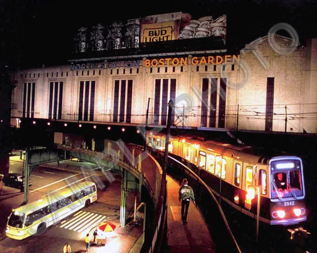 Old Boston Celtics Garden 8X10 Photo