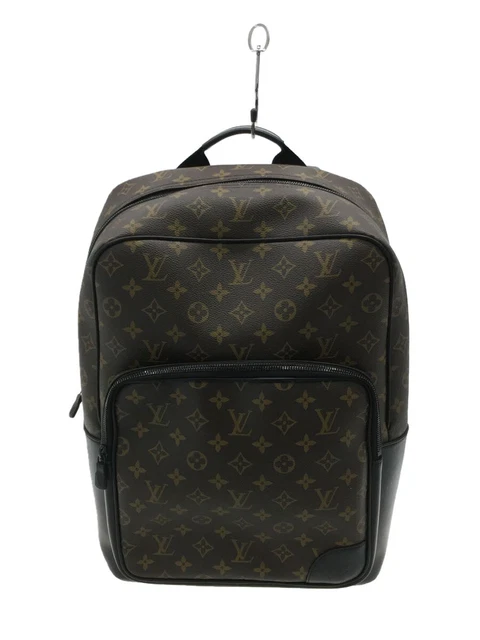 Louis Vuitton Dean Backpack Monogram Makassar Brw/Leather/Brw/Monogram Bag