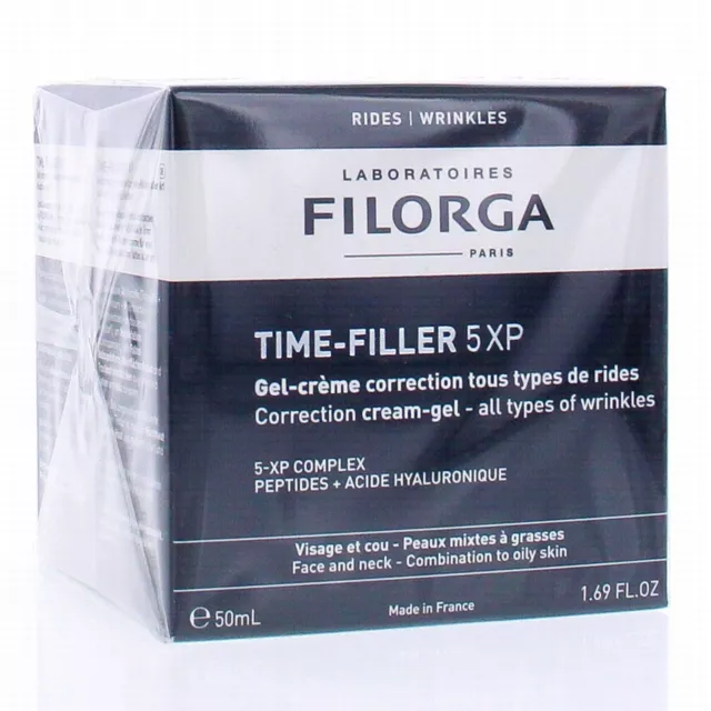 Filorga Time Filler 5xp Crème Correction Tous Types De Rides  50ml