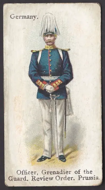 Wills - Soldiers & Sailors (Grey) - Germany, Officer, Grenadier Of The Guard