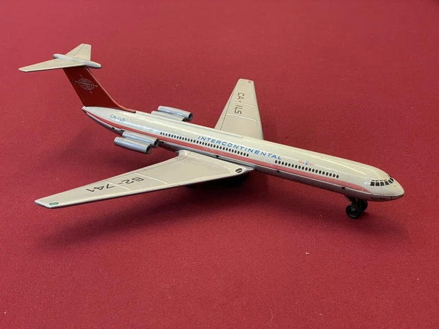 JOUET ANCIEN AVION Tôle INTERCONTINENTAL CA-ILS 62-741 EUR 88,00 - PicClick FR