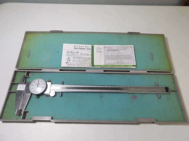 mitutoyo 12 Inch Dial Caliper 505-645-50