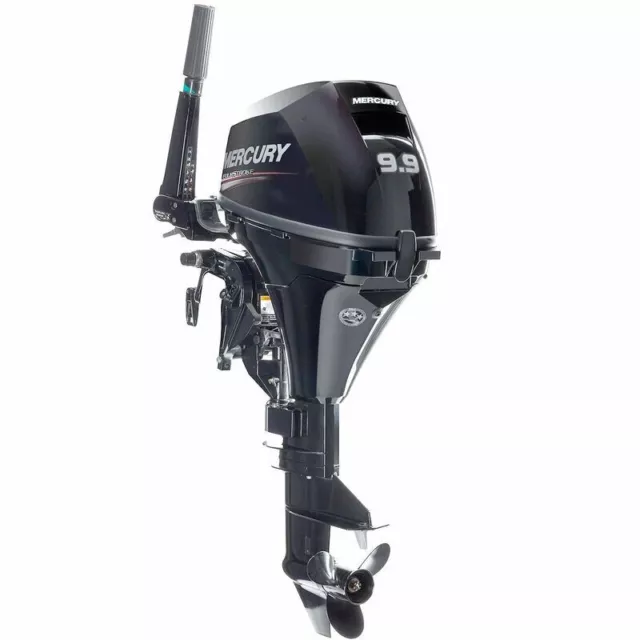 MERCURY MARINE, 9.9hp 4-Stroke Outboard, 15" Shaft Length