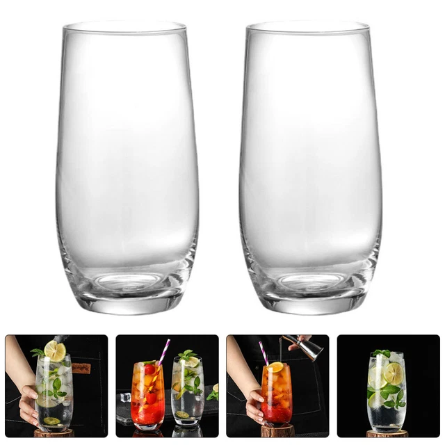 2 pz comodi bicchieri da mojito bicchieri da whisky trasparenti occhiali per assistenza domestica