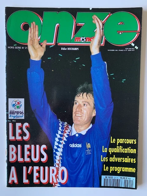 FOOTBALL ONZE MONDIAL HORS SÉRIE n° 24 SPECIAL CHAMPIONNAT 1996-1997 D1