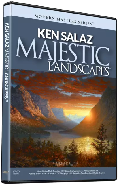 KEN SALAZ: MAJESTIC LANDSCAPES - Art Instruction DVD