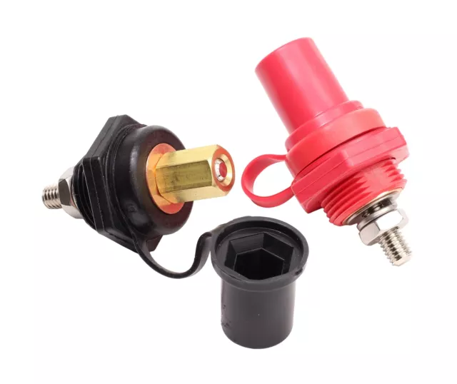 Fastronix Premium Remote Battery Charging Posts (Red and Black)
