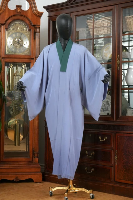 Dear Vanilla Japanese Juban Undergown Men's Kimono Authentic Vintage Japan Mint