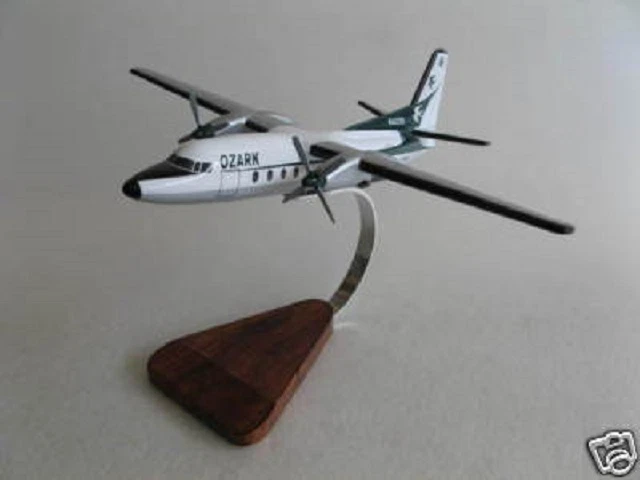 Fokker 27 F27 Friendship Ozark Airplane Desktop Model