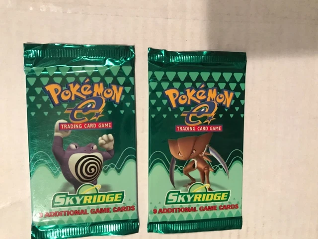 pokemon skyridge sealed booster box Skyridge Booster Pack – Keepitsealdz