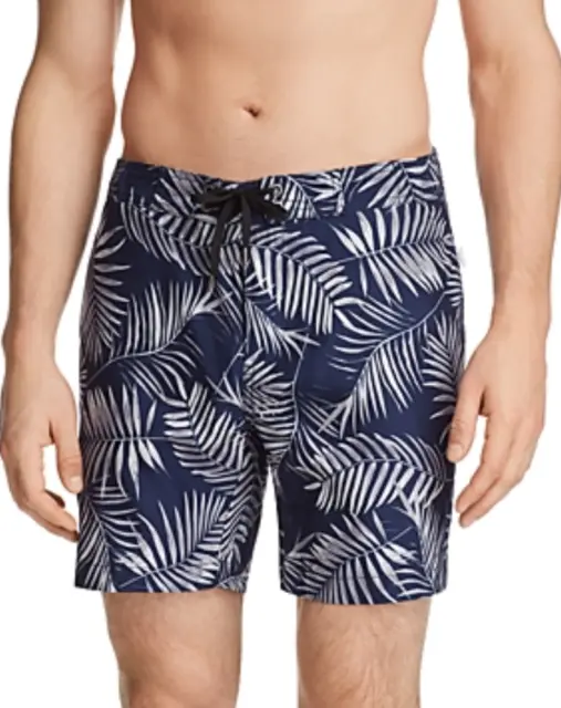 Onia Alek Tropical Swim Trunks MSRP $145 Size L # 19D 285 NEW