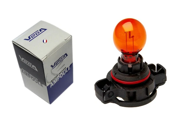 2 Ampoules Halogènes PWY24W 12V 24W - Clignotant, Feu Stop, Feu Arrière - Compatible 12174NAHTRC1