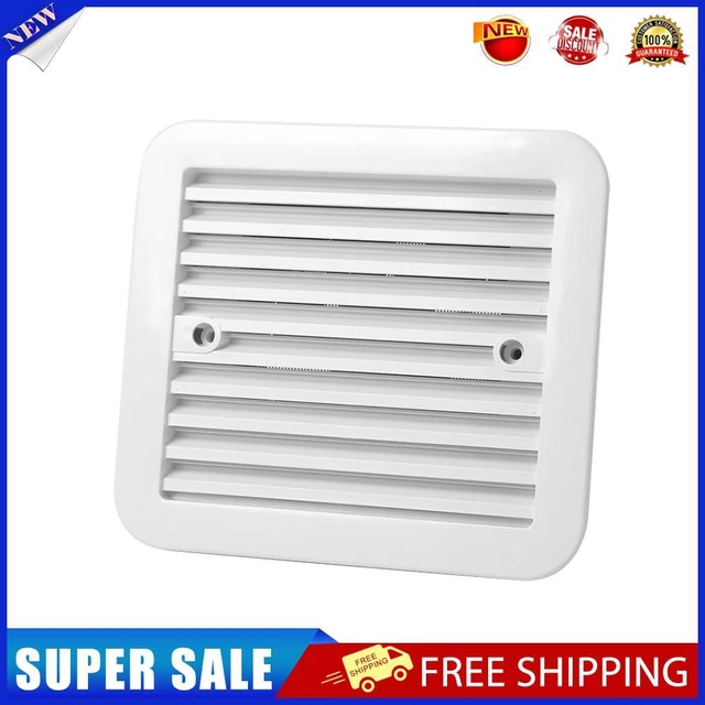 12V Fridge Vent with Fan for RV Trailer Side Silent Air Outlet Ventilation Fan