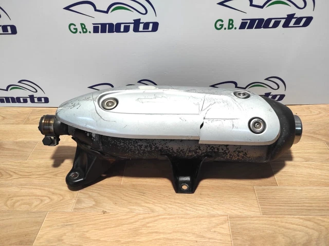 PARACALORE ROTTO- marmitta scarico PIAGGIO BEVERLY 250 I.E. 2006 2008
