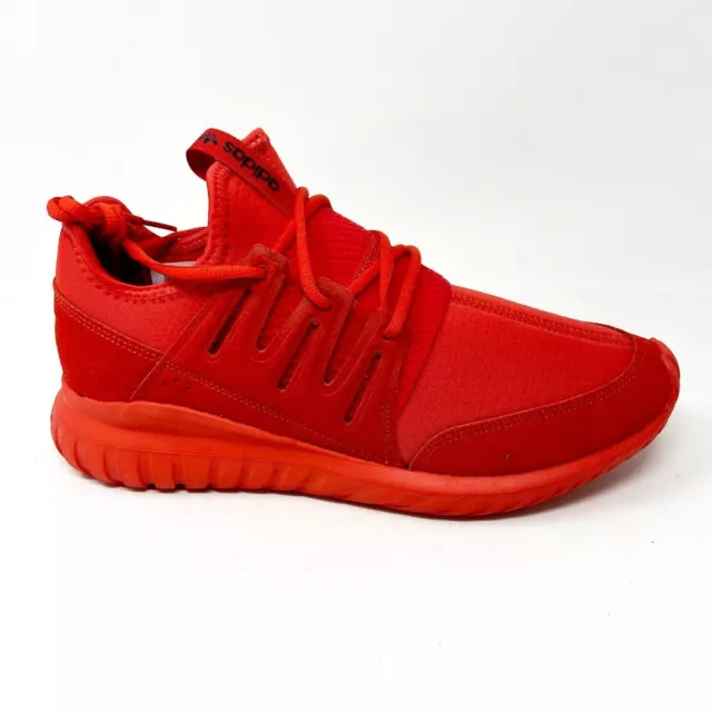 Adidas Originals Tubular Radial Red Mens Casual Sneakers S80116