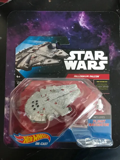 Hot Wheels Star Wars The Force Awakens, Millennium Falcon, Mattel, 2015