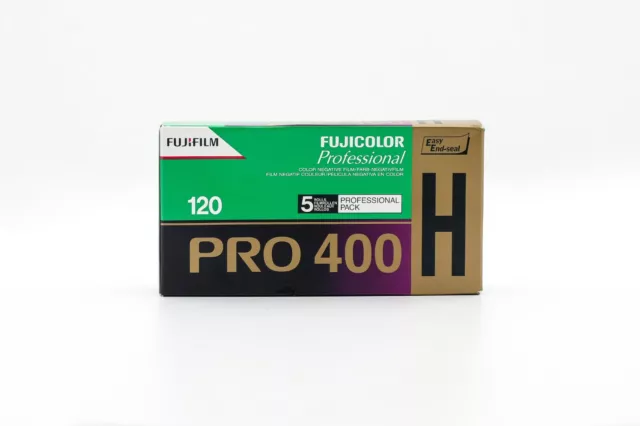 Fuji Pro 400H 120 Colour Neg Film 5 pack - Various Expiry Dates (TESTED)