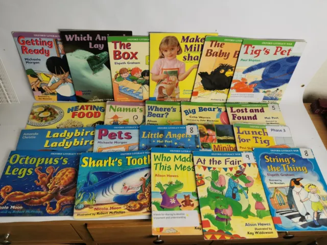 Oxford Literacy Web Home Schooling Book Bundle Educational Stages 1-3 M