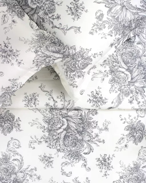 Melange Home, Grey M&#233;lange Home Toile 400 Thread Count Cotton, King/Califor