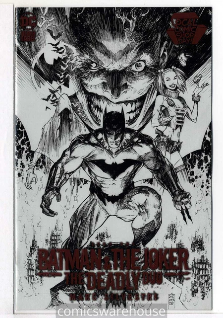 Batman & The Joker The Deadly Duo (2022 Dc) #1 Variant Lcsd Foil Card St G60348