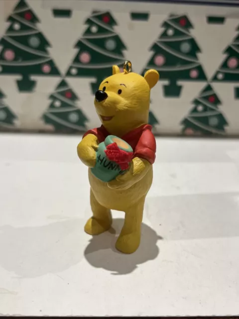 Winnie The Pooh Christmas Disney Hallmark Keepsake Winnie Pooh Ornament In Box