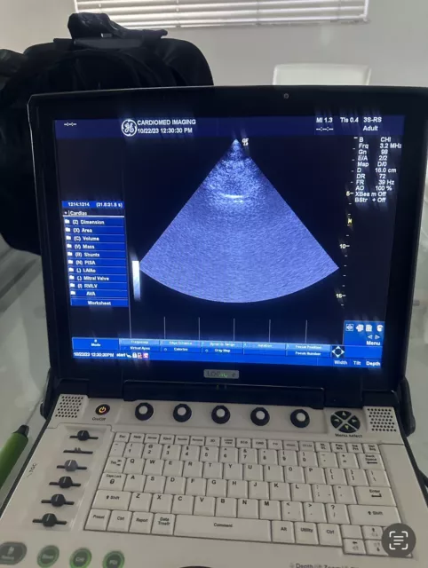 GE LOGIQ E Next Generation Ultrasound 2 Probes Linear And Vascular