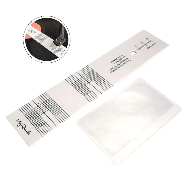 Simple and Efficient Tonearm Cartridge Adjustment Tool for Vinyl Record Players