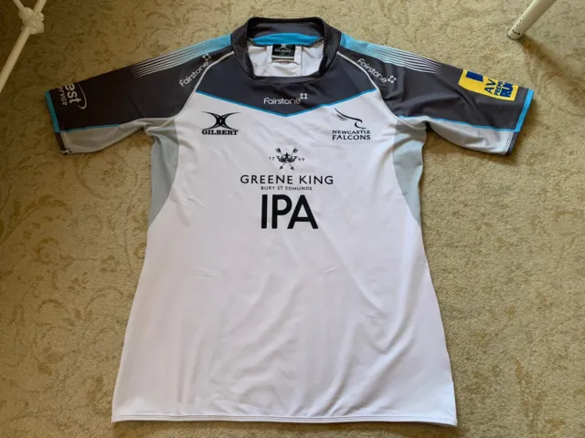 Newcastle Falcons Rugby Player Issue Match Worn Shirt Size 3XL