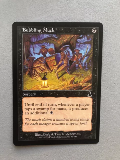 Mtg Urza's Destiny Bubbling Muck LP