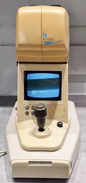 Sehstärke Nidek Tonomètre Air NT-2000 Ophtamologue Yeux Medizin Appareil