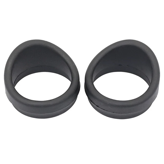 2 Pieces Eye Guards Stereo Microscope Eyepiece 32-35mm Rubber Eye Cups Accessory