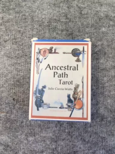 Ancestral Path Tarot Deck with 32 Page Booklet by Julie Cuccia-Watts Rare USGS