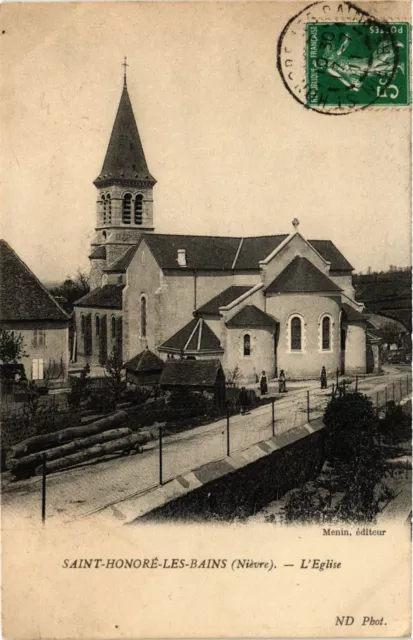 CPA AK St-HONORÉ-les-BAINS L'Église (420648)