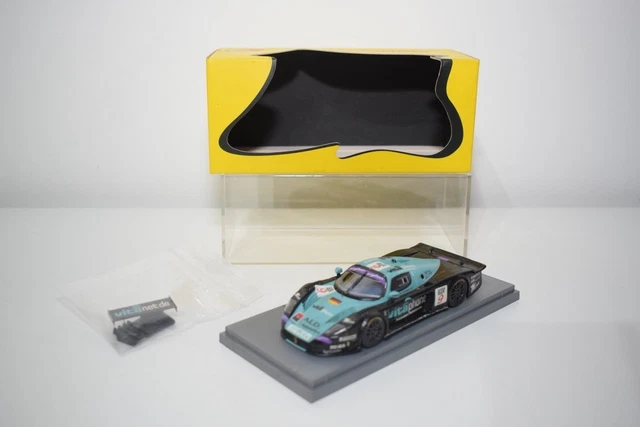 Miniature Spark 1:43 - Maserati MC12 GT1 #9 - Vainqueur Spa 2005 - Poele/Bartels
