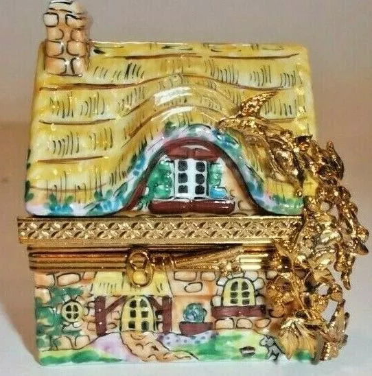 Peint Main Limoges Trinket - French Country Home