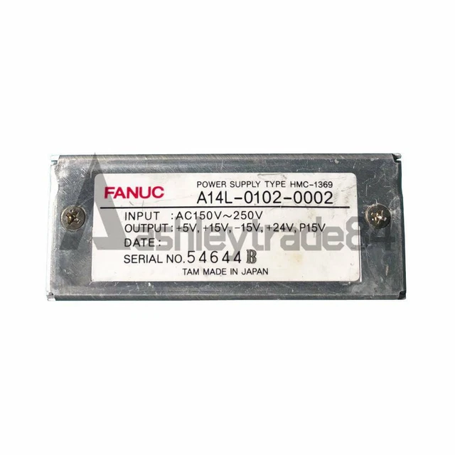 1PC Gebraucht Fanuc A14L-0102-0002 AC150V-260V Netzteil