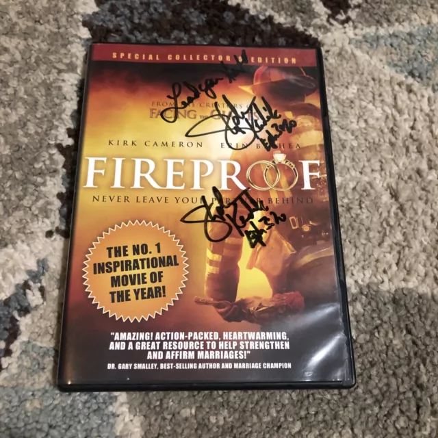 Fireproof (Collector's Edition) Signed Autographed Kendrick Brothers Christian