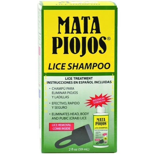 MATA PIOJOS LICE Shampoo Treatment (tratamiento para piojos y liendras