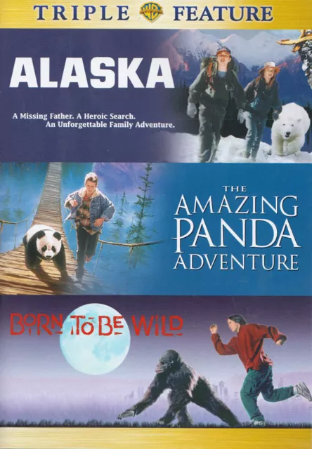 Alaska / The Amazing Panda Adventure / Born to New DVD