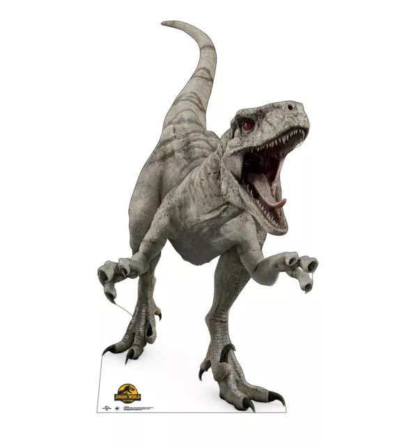 Jurassic World Park Velociraptor Ghost Lifesize Cardboard Standup Standee Cutout 4495 Picclick 