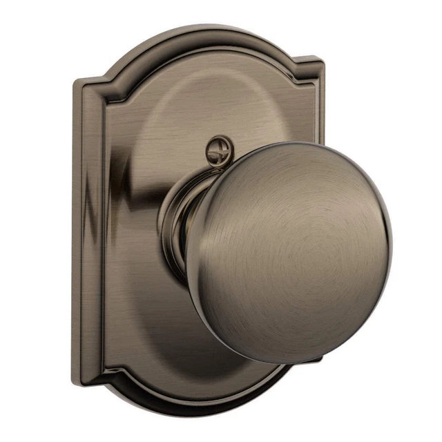 SCHLAGE F170 PLY 620 CAM Knob Lockset,Mechanical,Dummy,Grd. 2
