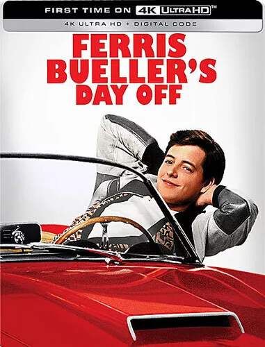 Ferris Bueller's Day Off [New 4K UHD Blu-ray] Steelbook, Subtitled, Widescreen