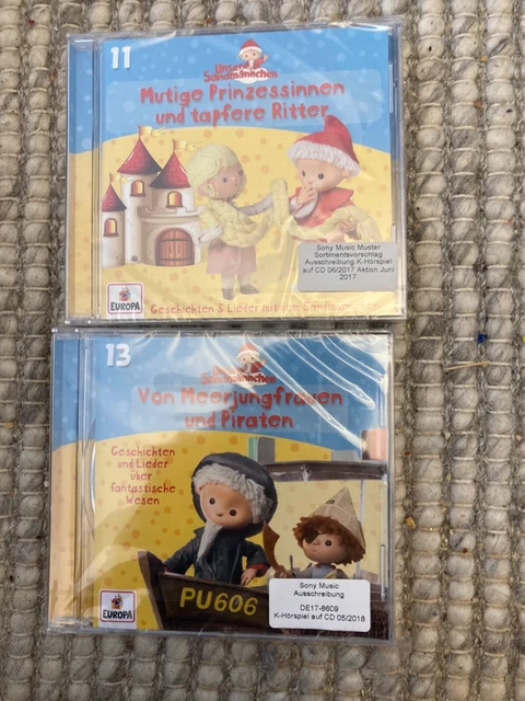 Unser Sandmännchen 2 Hörspiel CDs für Kinder - Geschichten und Lieder - Neu
