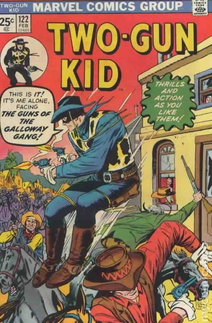 Two-Gun Kid #122 VG/FN 5.0 1975 Stock Image Low Grade