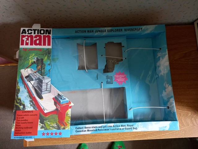 ACTION MAN 40TH anniversary Jungle Explorer Rivercraft Empty Box. EUR 3 ...